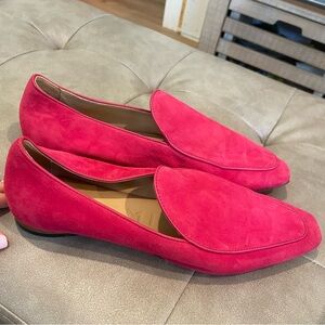 M.Gemi Suede Red Women’s Flat - Size 37